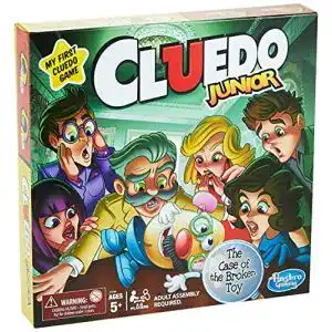 Cluedo Hasbro Gaming Clue Junior Brettspiel für Kinder ab 5 Jahren