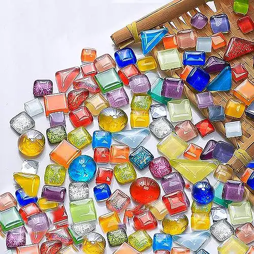 Mosaiksteine Toosoar 500g Bunte Glas für kreative Projekte