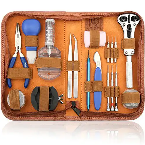 Uhrenwerkzeug Set H&S 147-teilig für präzise Reparaturen