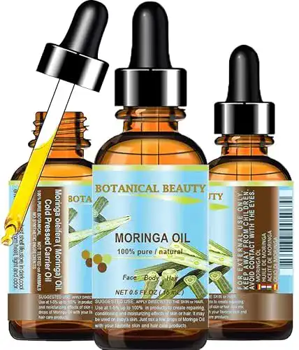 Moringa-Öl 100% rein für Haut-, Haar- und Nagelpflege