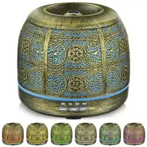 Elektrische Duftlampe Salking Aroma Diffuser aus Metall mit 500ml Kapazität