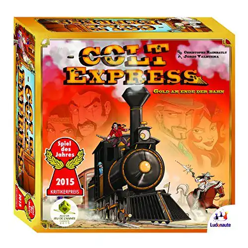 Brettspiele Asmodee Ludonaute, Colt Express, Grundspiel