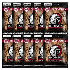 Indiana Beef Jerky Original – Proteinreicher Snack ohne Zucker