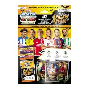 Fußballkarten Match Attax Topps 23/24 Update Mega Multipack