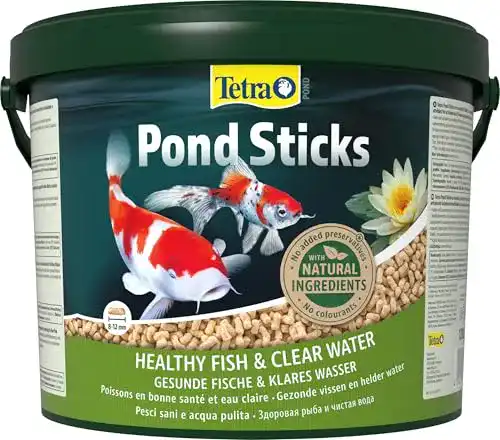 Teichfutter Tetra Pond Sticks für Teichfische im 10 L Eimer