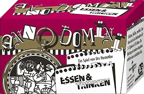 Anno Domini Abacusspiele 09162 – Quizspiel über Essen und Trinken