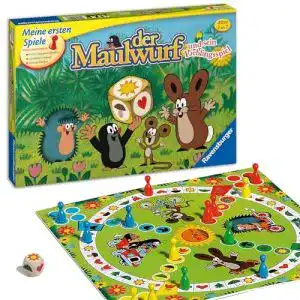 Ravensburger Kinderspiel Der Maulwurf für Kinder ab 4 Jahren