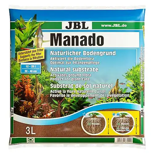 JBL Manado Aquarium-Bodengrund für Süßwasseraquarien