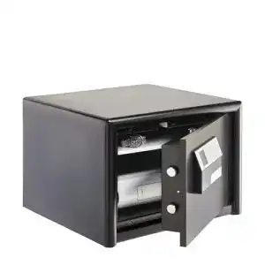 Möbeltresor Burg Wächter 41210 e, Schwarz, 27 Liter, Elektronisches Zahlenschloss