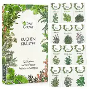 Kräuter Samen Set 12 Sorten für Garten und Balkon