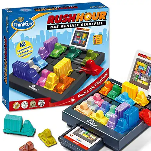 Denksportspiel ThinkFun Rush Hour für Kinder ab 8 Jahren