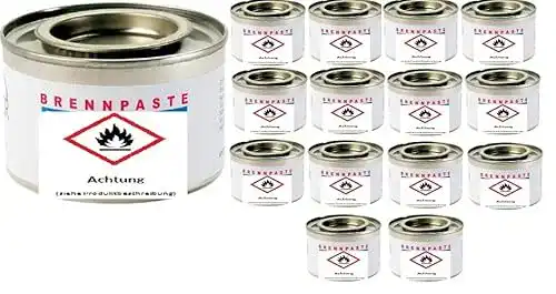 Brennpaste 15 Dosen à 200g für gastronomischen Einsatz