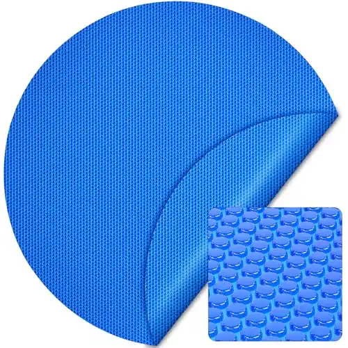 Poolabdeckung rund Wiltec Solarfolie 5m aus PE-Film