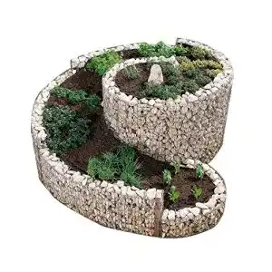 Kräuterspirale Riegelsberger Große Gabione für den Garten