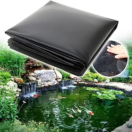 Adoture Teichfolie für Fischteiche und Gartenpools, verstärkt und langlebig