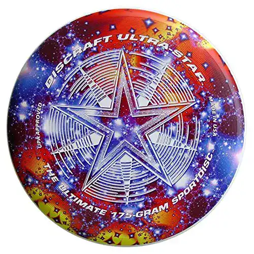 Discraft 175 g Ultra-Star Frisbee Disc, Starscape