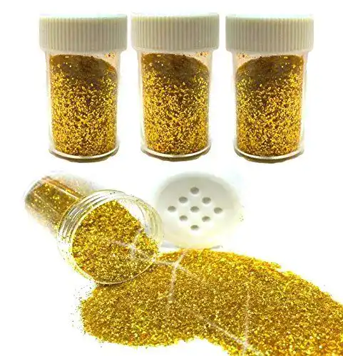 Goldstaub Perlin Gold Glitter Glimmer Streudose 10g, 50g, 100g