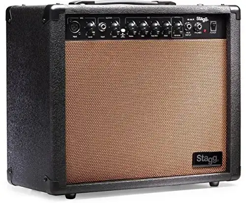 Akustikgitarren Verstärker Stagg 25015613 40 AA R EU Reverb