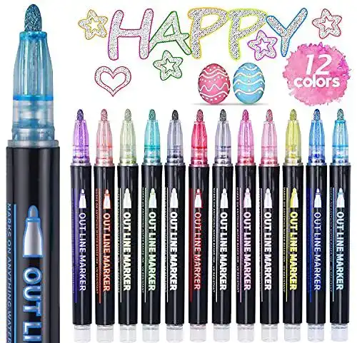 Glitzerstifte von ECtury für kreative Anwendungen und Geschenke