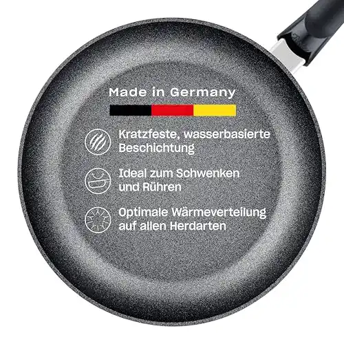 Fissler Adamant Classic 26 cm Aluminium-Pfanne mit kratzfester Beschichtung