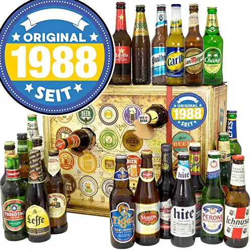 Bier-Adventskalender mit 24 internationalen Biersorten