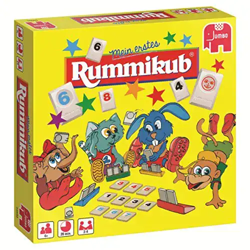 Jumbo Spiele Original Rummikub für Kinder ab 4 Jahren