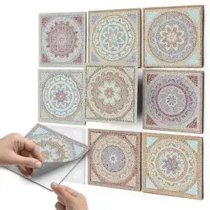 Fliesenaufkleber Creatisto für Bad und Küche – Fliesensticker Mosaik