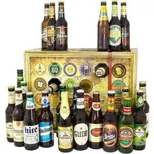Bier Adventskalender mit 24 internationalen Bieren