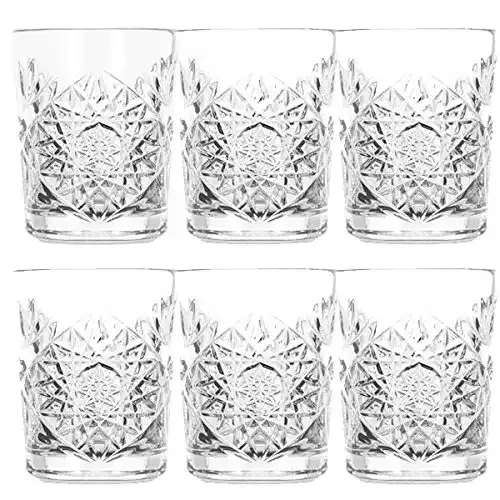 Libbey Hobstar Kristallglas Set für Whisky, Wasser und Saft