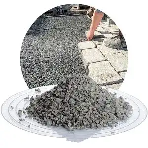 Pflastersplitt Diabas grau 1-5 mm 25 kg für stabile Pflasterbettung