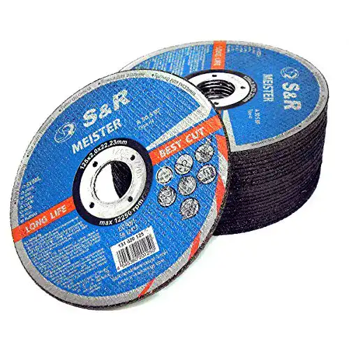 Trennscheibe 125 Metall S&R für Stahl und Metall 125 x 2,0 mm