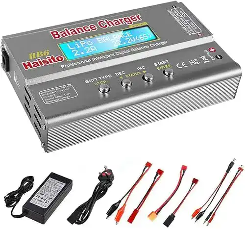 LiPo Ladegerät Haisito Balance 80W 6A für RC-Akkus