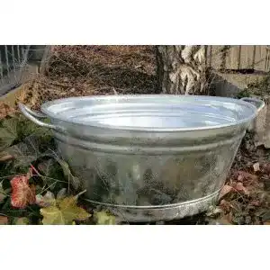 Zinkwanne Renner Eimer für Outdoor Nutzung 60x72x32 cm 70 Liter