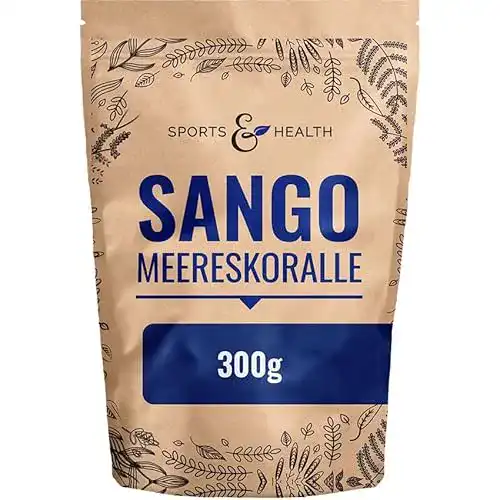 Sango Meereskoralle Pulver 300g mit Dosierlöffel aus Deutschland