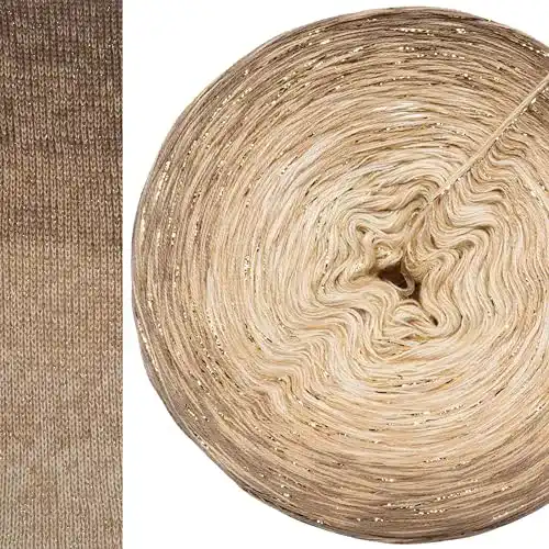 Bobbel Wolle Lilu’s Märchengarne Farbverlaufsgarn Zimtstern 250g