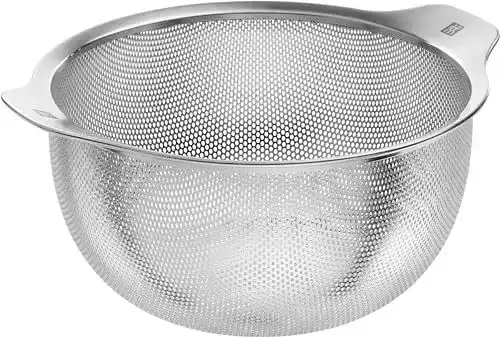 Küchensieb Zwilling Table 24 cm – Edelstahl Nudelsieb mit 2 Griffen