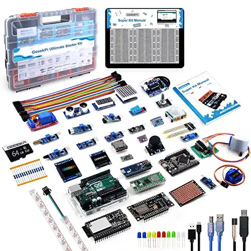 Arduino Starter Kit Geeekpi für UNO, Mega 2560, ESP32, ESP8266