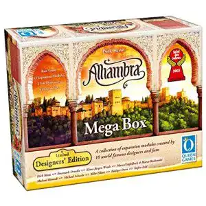 Alhambra Spiel von Queen Games 10452 – Mega Box mit Erweiterungen