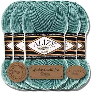 Alize Wolle Hobby YARN Alize Superlana Klasik 5 x 100 g