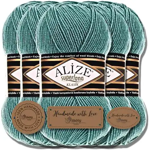Alize Wolle Hobby YARN Alize Superlana Klasik 5 x 100 g