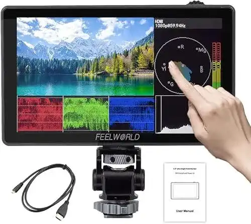 Field Monitor Feelworld LUT5 für DSLR-Kameras 5,5 Zoll 3000 Nits