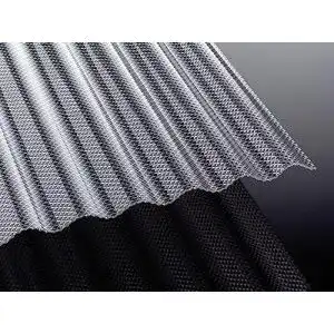 Lichtplatten Acrylglas-Profilplatte Highlux 3mm Sinus 76/18