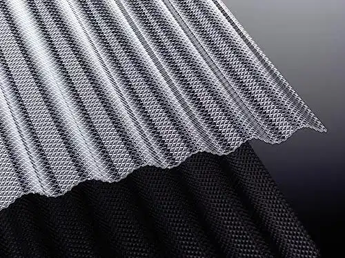 Lichtplatten Acrylglas-Profilplatte Highlux 3mm Sinus 76/18