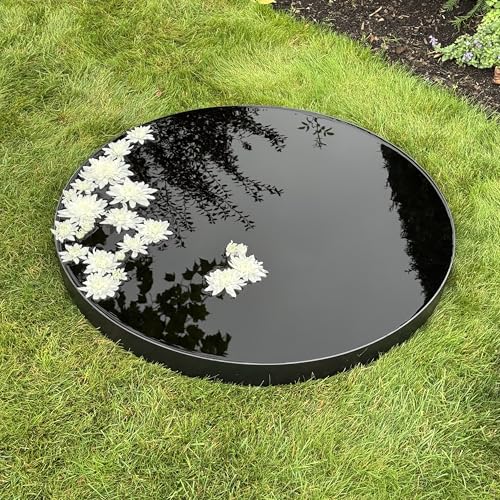 Teichschale Findway Gardens Wasserschale rund 80 cm aus ABS-Kunststoff
