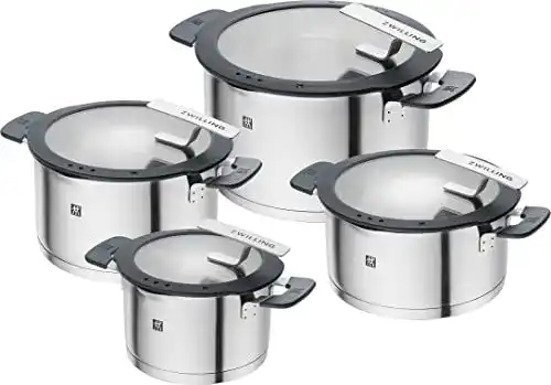 Zwilling Simplify Kochtopfset 4-teilig mit integriertem Sieb