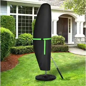 Gemitto Sonnenschirm Schutzhülle mit Stab für Schirme 2-4 Meter