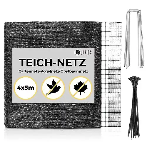 Teichnetz von UIKOS – Vogelschutznetz engmaschig 5x4m