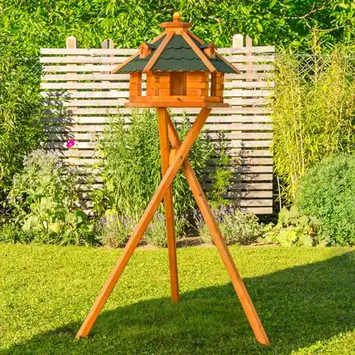 Vogelhaus mit Ständer im Deko-Shop von Hannusch verschiedene Größen