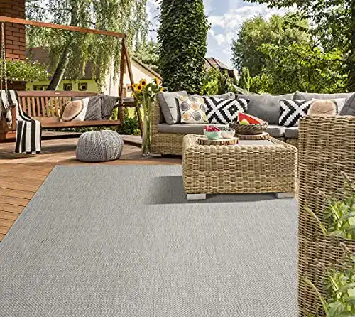 Outdoor-Teppich von Mia’s Teppiche aus Polypropylen (PP)
