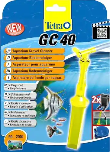 Mulmsauger Tetra GC 40 für Aquarien mit Schlauch und Fischschutzgitter